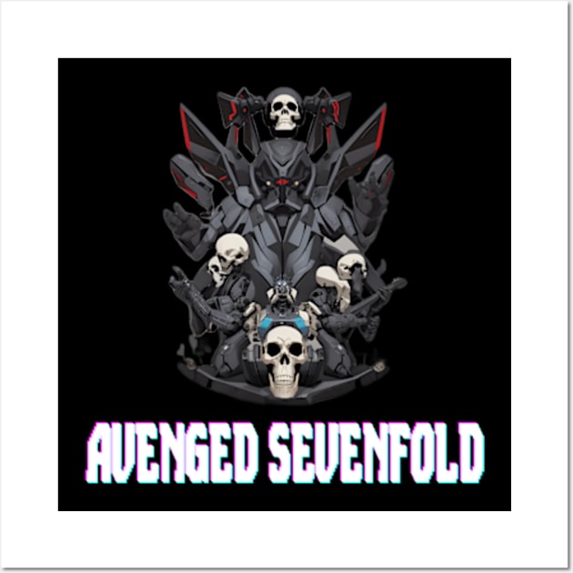 Avenged Sevenfold Wall Art by Maheswara.Momocats